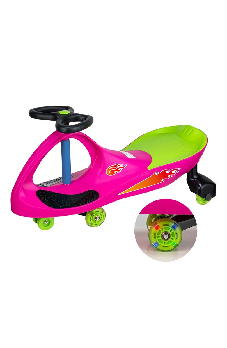 ALEX Lightning Glow Riderpink & Greeninertia Ride on Toy, 3+, Alternate, color, 