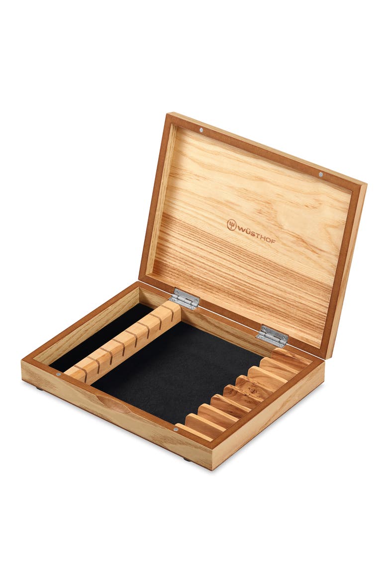 8-Piece Stainless Mignon Steak Knife Set, Alternate, color, BLACK