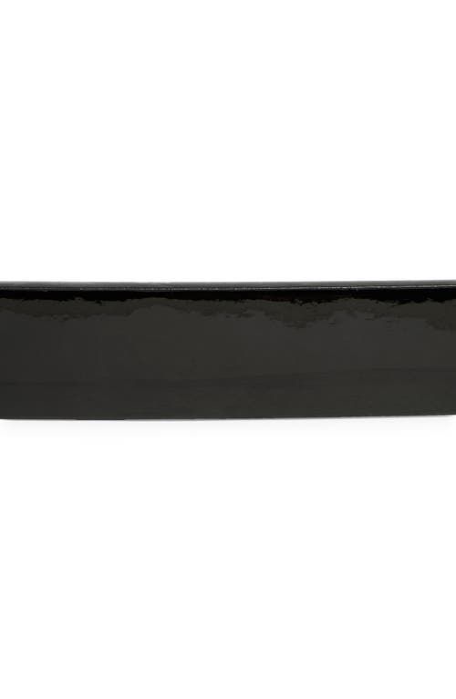 Kate Spade New York Morgan Spade Bow Belt In Black
