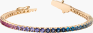 Aurate New York Ombre Rainbow Tennis Bracelet