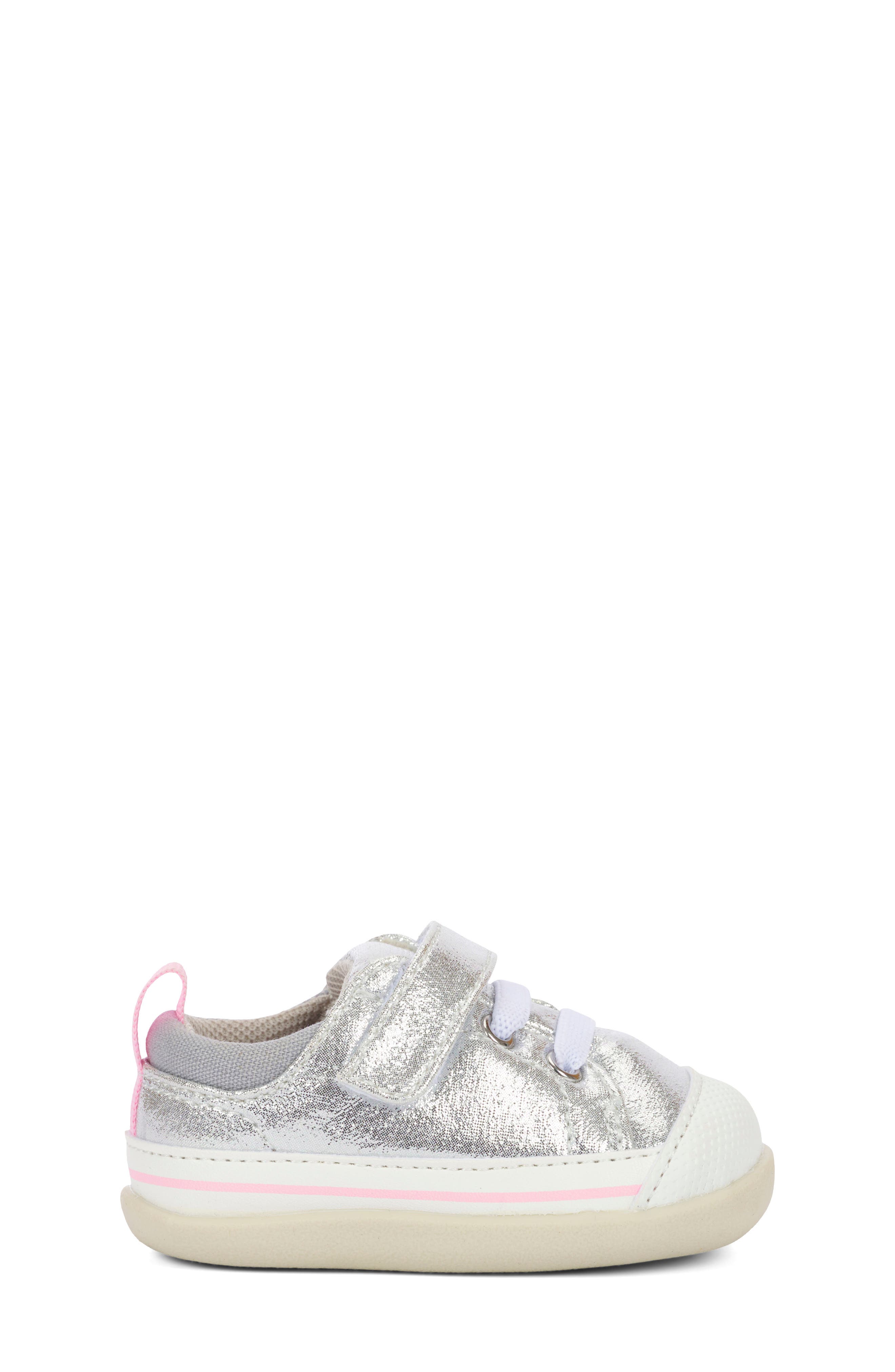 Stevie II Sneaker, Alternate, color, SILVER SHIMMER