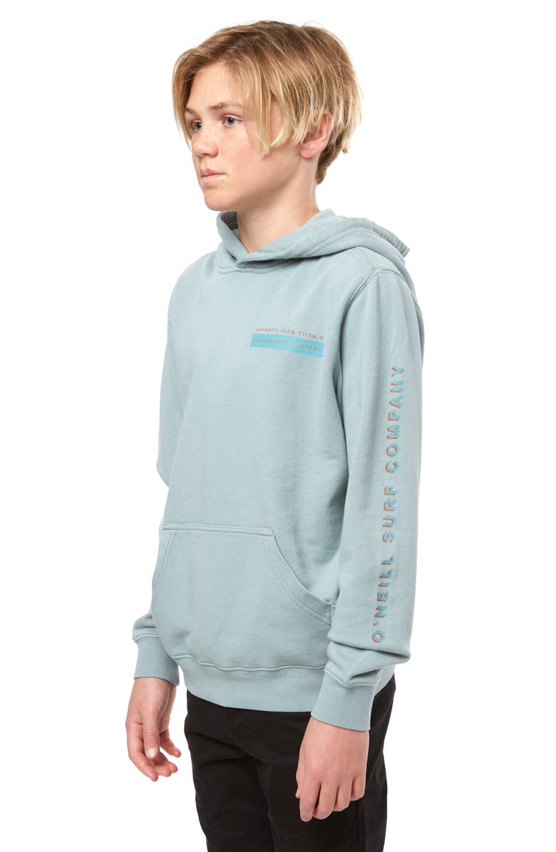 O'Neill Split Logo Cotton Hoodie, Alternate, color, 