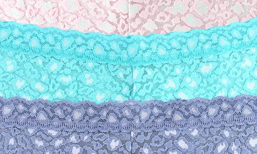 Hanky Panky Leopard Cross Dye Assorted 3-pack Boyshorts In Multi