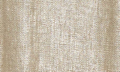 Herno Coated Linen Jacket In Khaki/gold