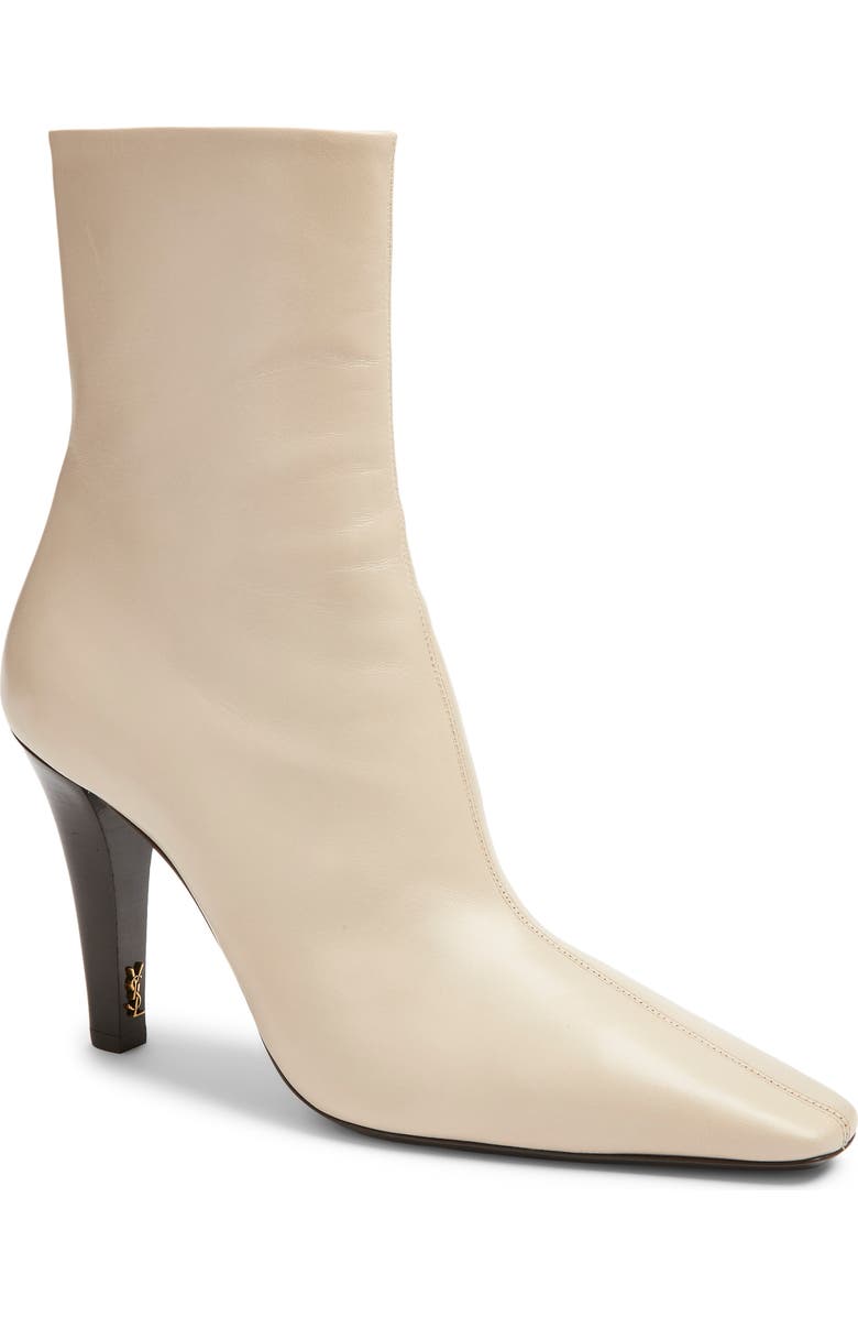 Saint Laurent Jill Bootie, Main, color, Stonish Beige