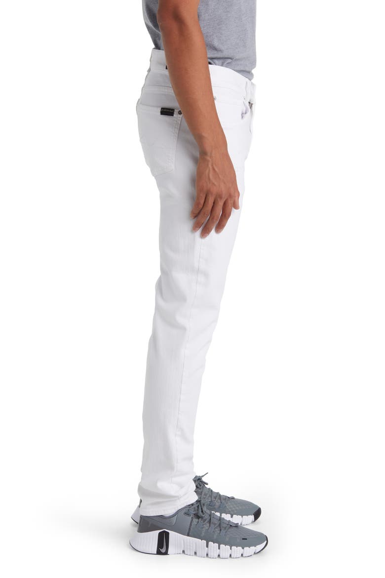 Slimmy EarthKind StretchTek Ripped Tapered Slim Fit Jeans, Alternate, color, AEREAL
