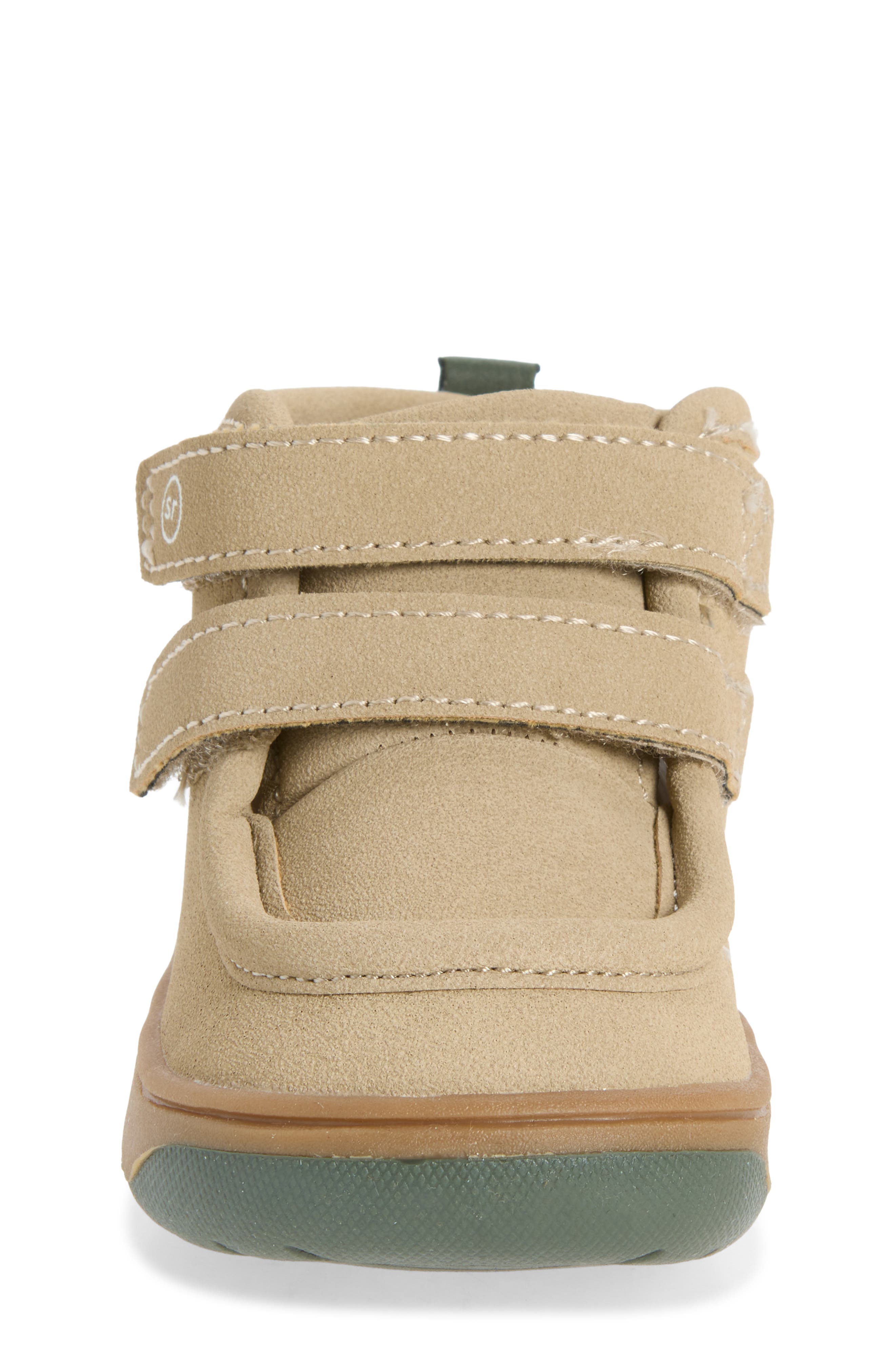 Dennis Faux Leather Bootie, Alternate, color, TAUPE