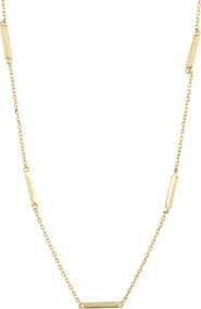 Shashi Bar Station Necklace