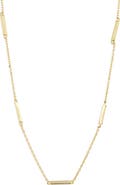 Shashi Bar Station Necklace