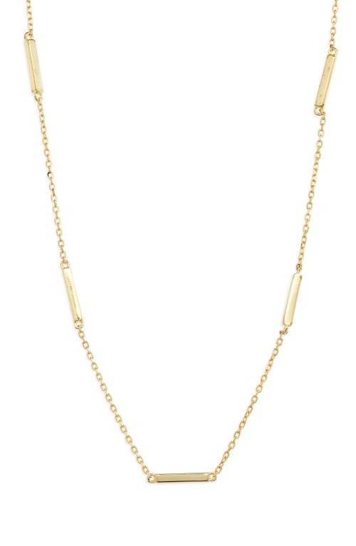 Shashi Bar Station Necklace