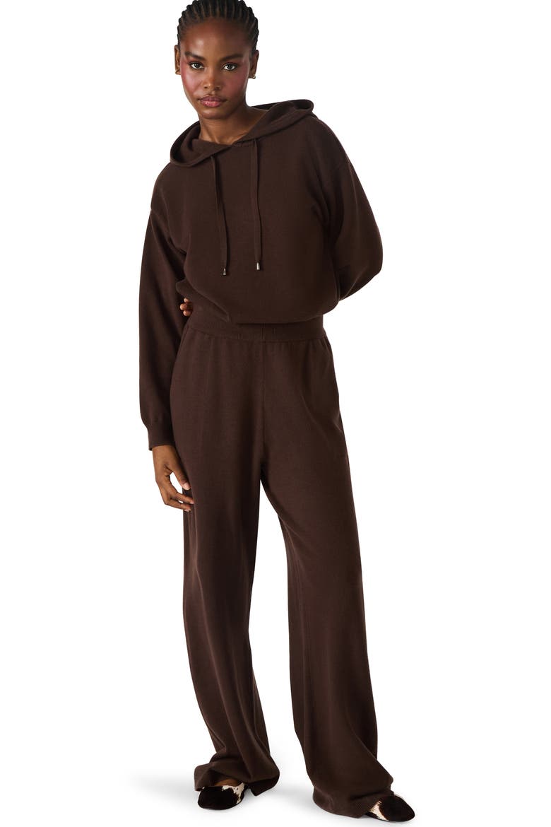 Kinny Hoodie, Alternate, color, DARK ESPRESSO