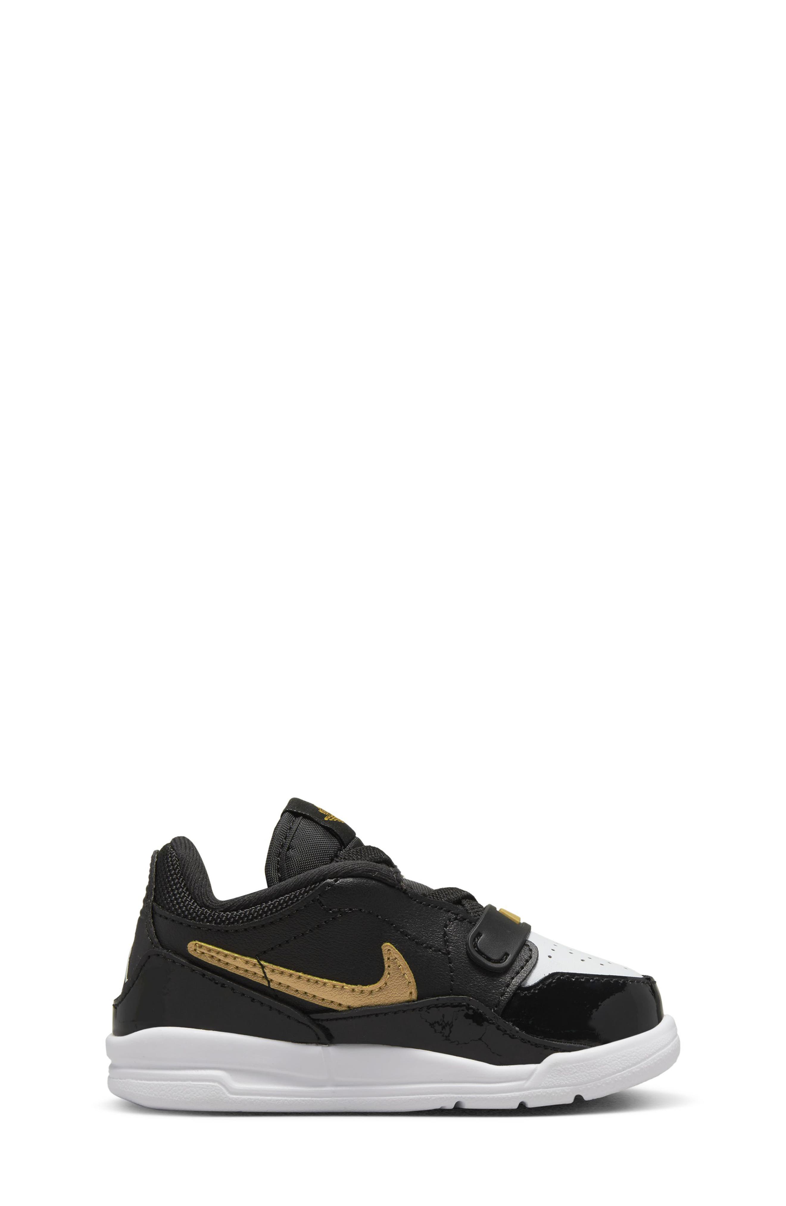 Legacy 312 Low Sneaker, Alternate, color, BLACK/ METALLIC GOLD