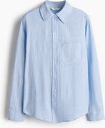H&M Linen-blend Shirt