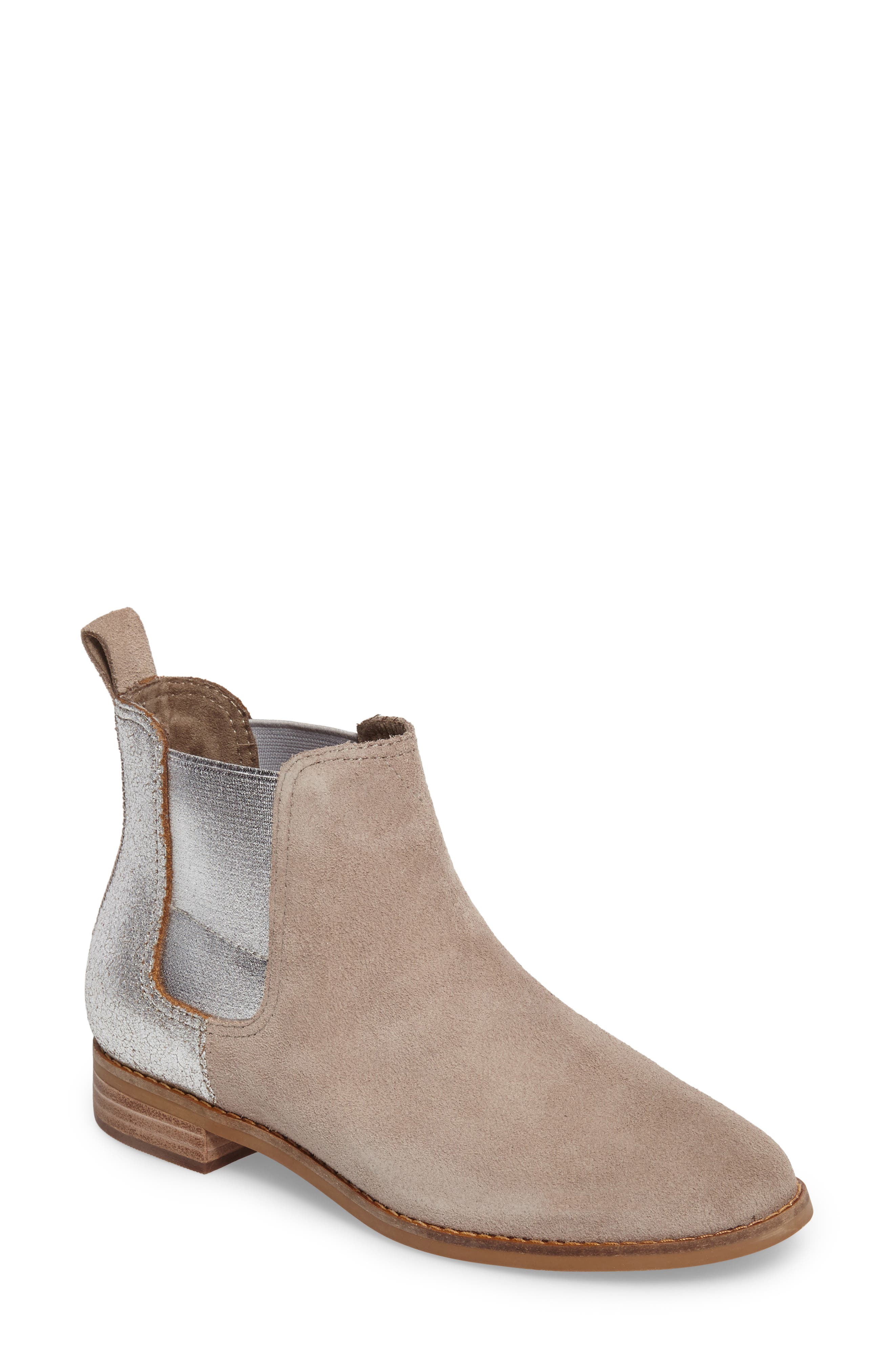 Ella Bootie, Main, color, DESERT TAUPE SUEDE