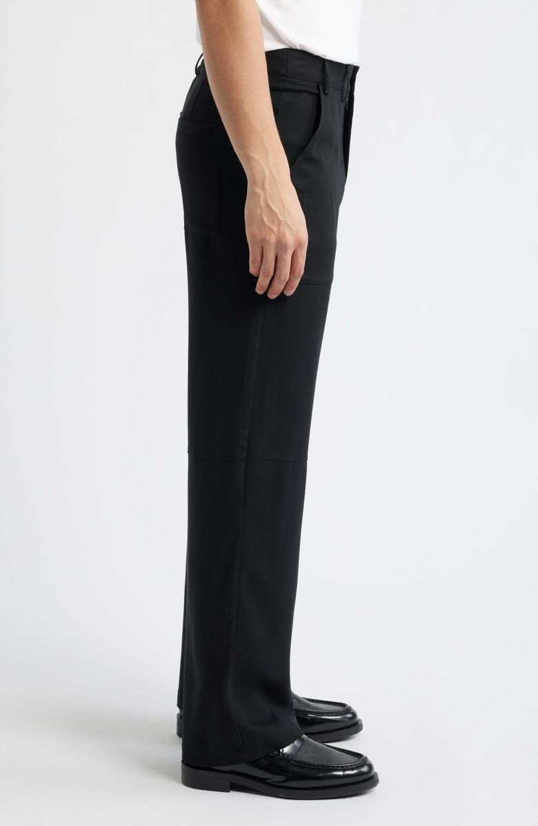 KROST Elliot Relaxed Fit Wide Leg Pants, Alternate, color, Black