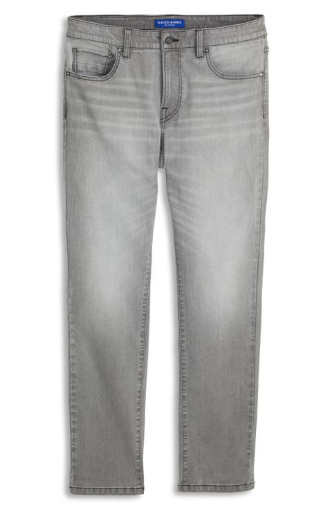 Duddley Straight Leg Jeans (Duddley Grey Wash)