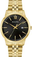BULOVA Gold-Tone Bracelet Watch