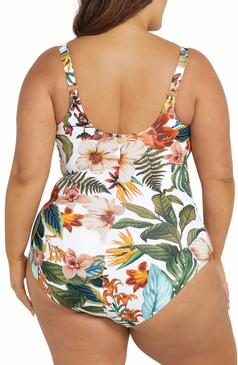 Artesands Into the Salt Delacroix One-Piece Swimsuit, Alternate, color, White