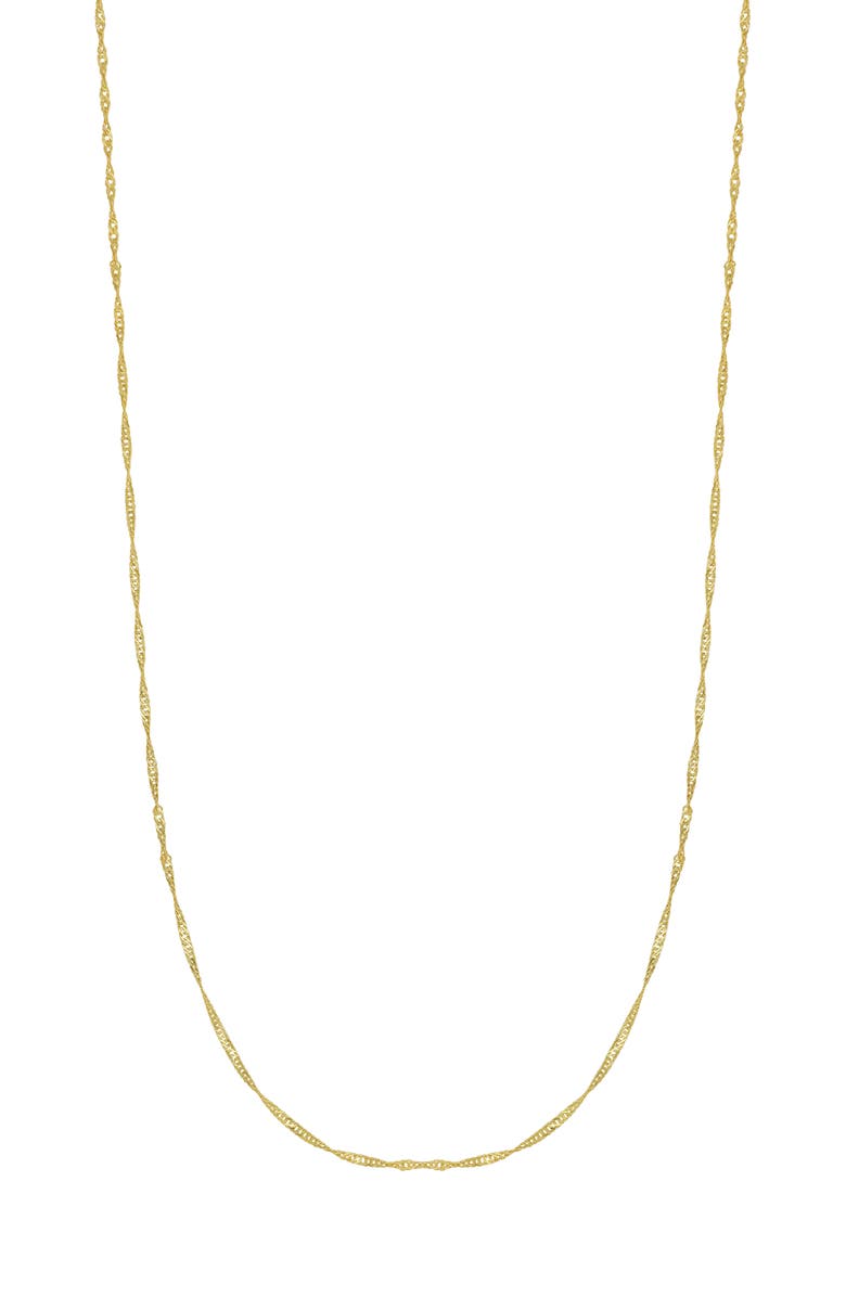 Bony Levy 14K Gold Twisted Chain Necklace, Main, color, 