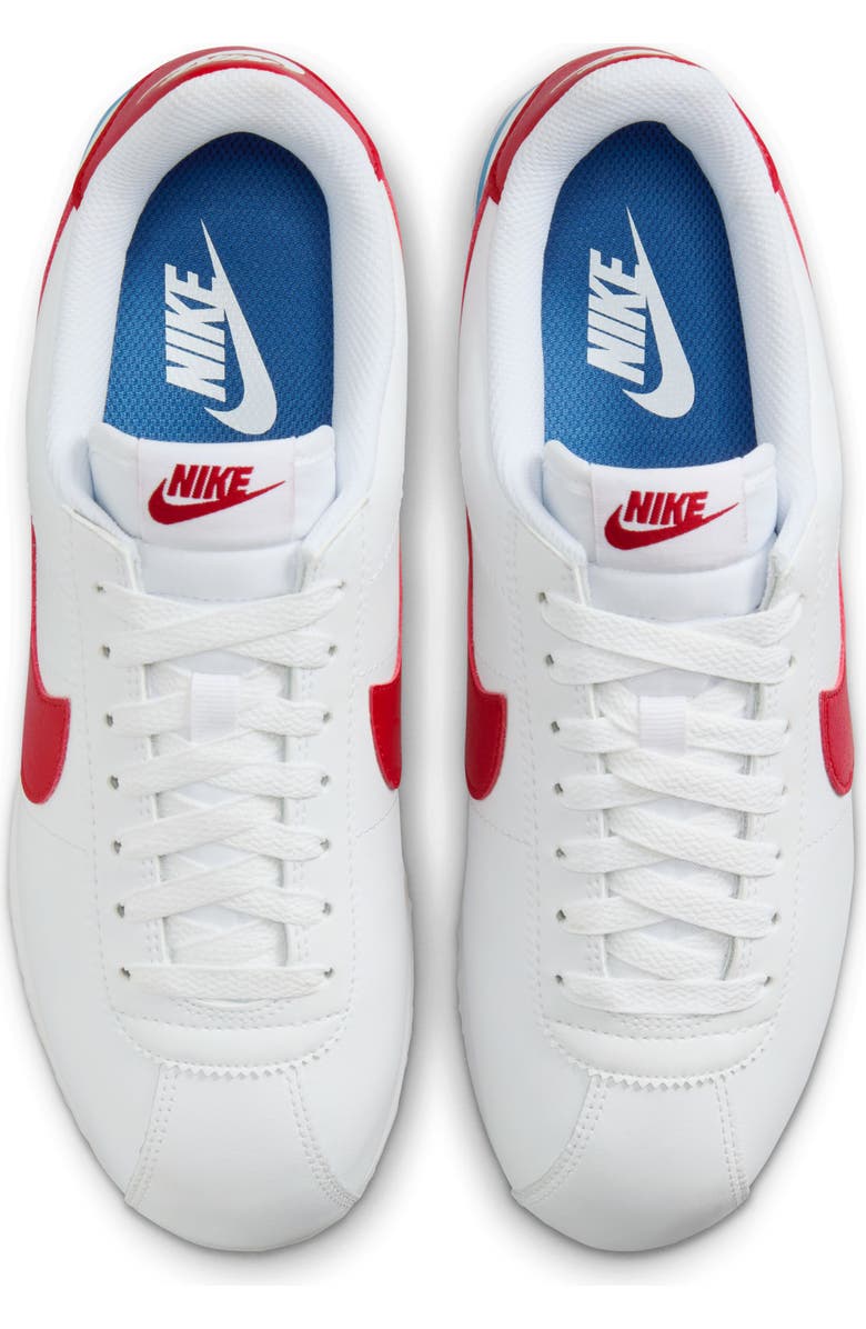 Nike Cortez Sneaker, Alternate, color, White/ Red/ Blue