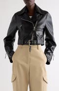 Givenchy Cocoon Crop Biker Jacket