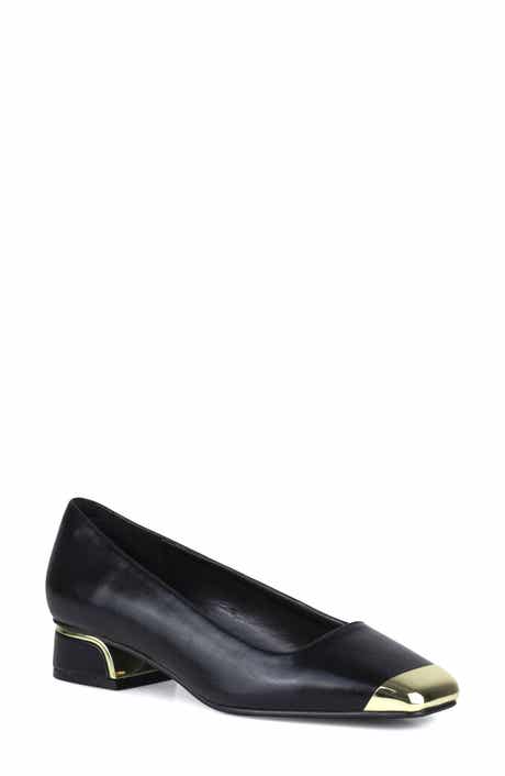 NINETY UNION Eagle Tipped Square Toe Pump