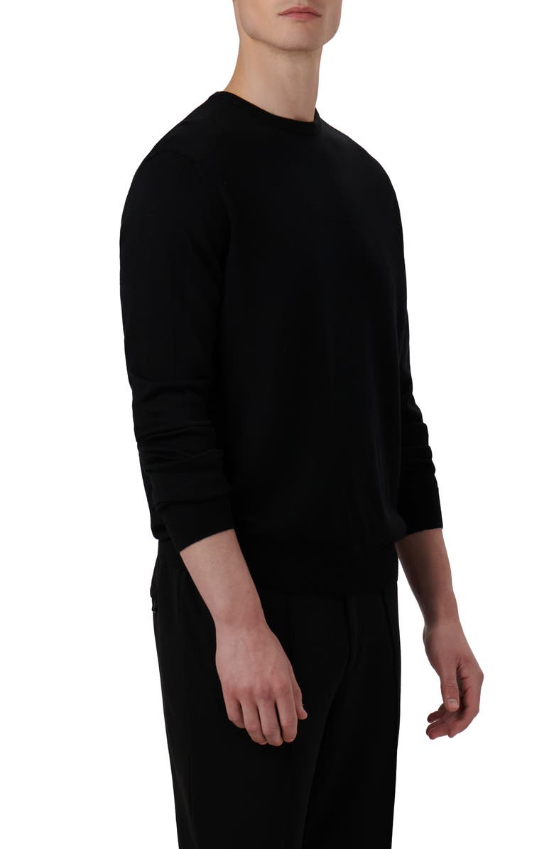 Bugatchi Merino Wool Crewneck Sweater, Alternate, color, 