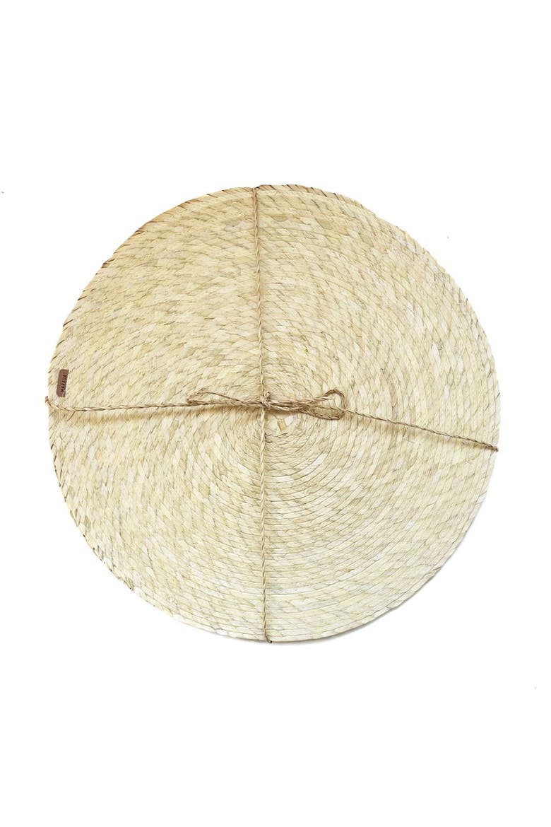 Palm Placemat Set of 4, Alternate, color, Natural