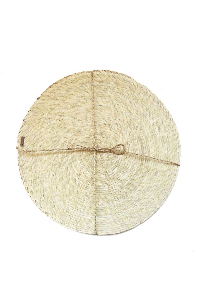 Makaua Palm Placemat Set of 4, Alternate, color, Natural