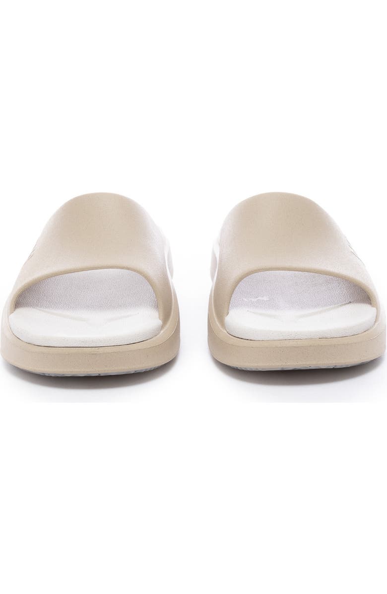 P448 Riviera Slide Sandal, Alternate, color, Sand