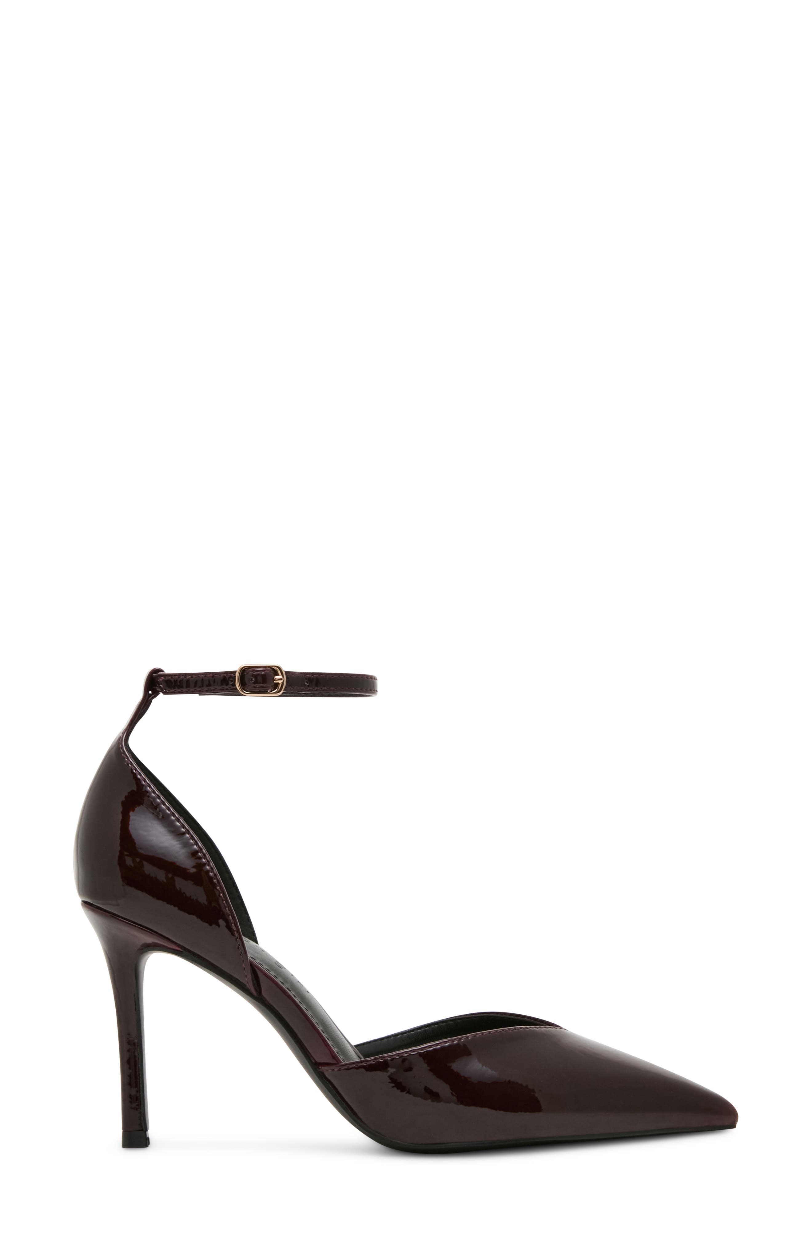 Karat Faux Leather Pump, Alternate, color, MERLOT PATENT