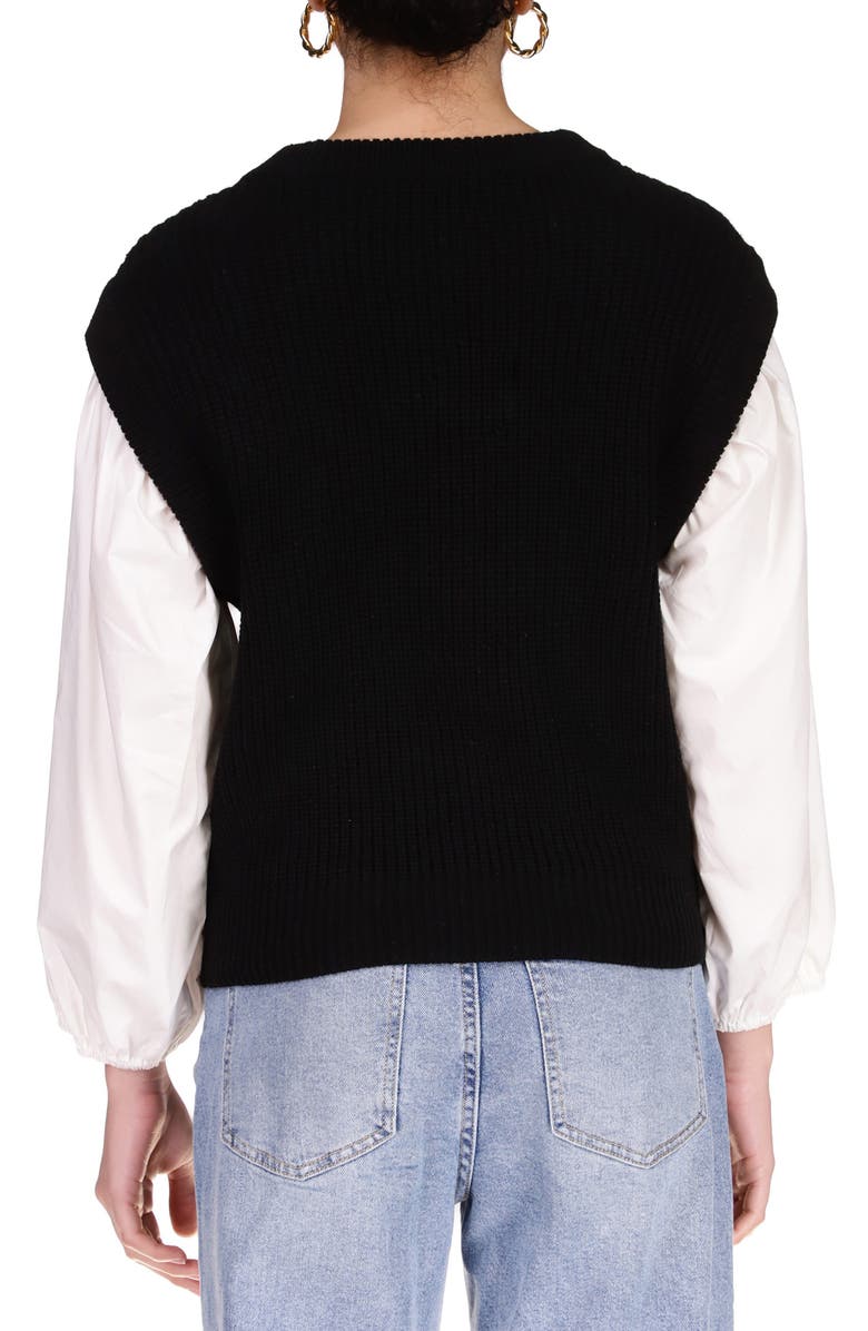 Sanctuary Two Become One Mixed Media Top, Alternate, color,