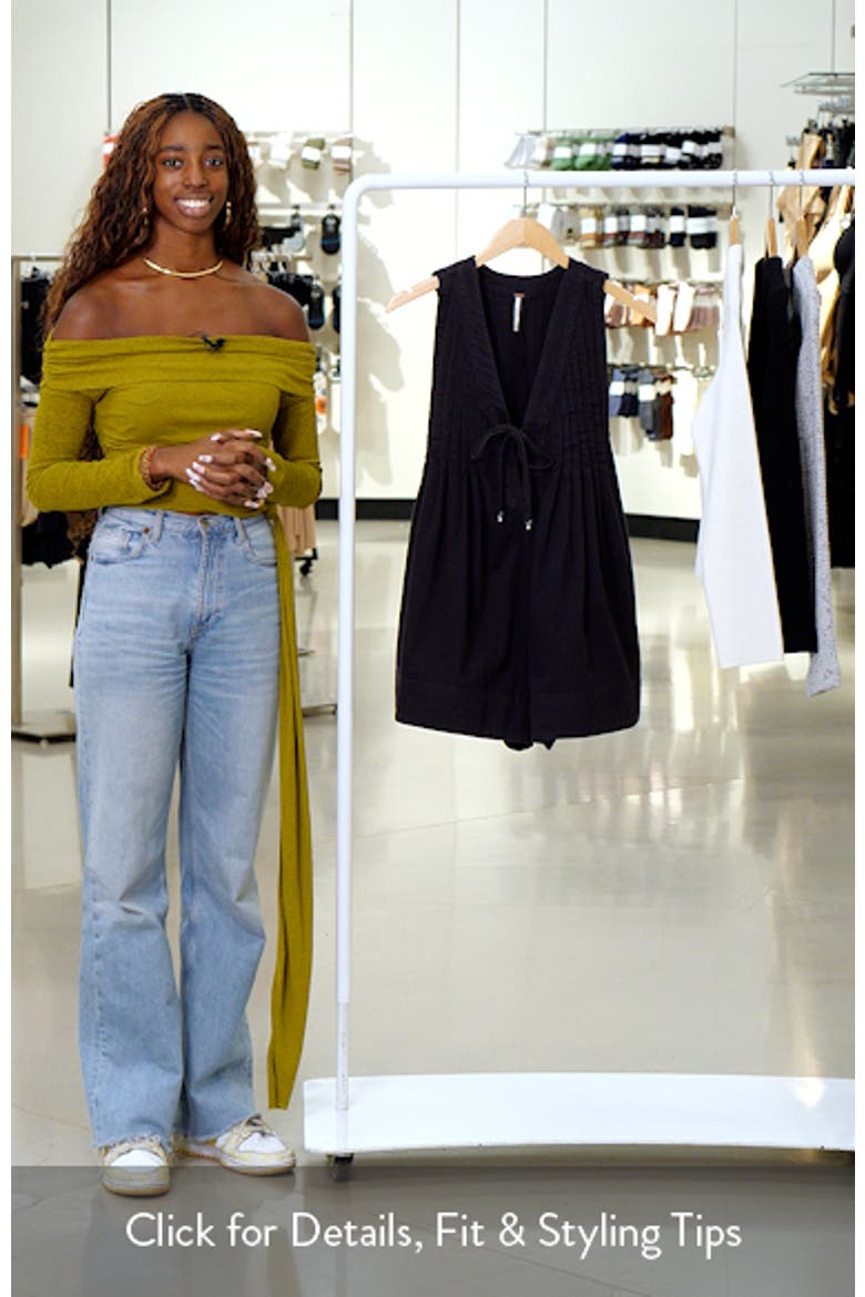 Webster Denim Romper video