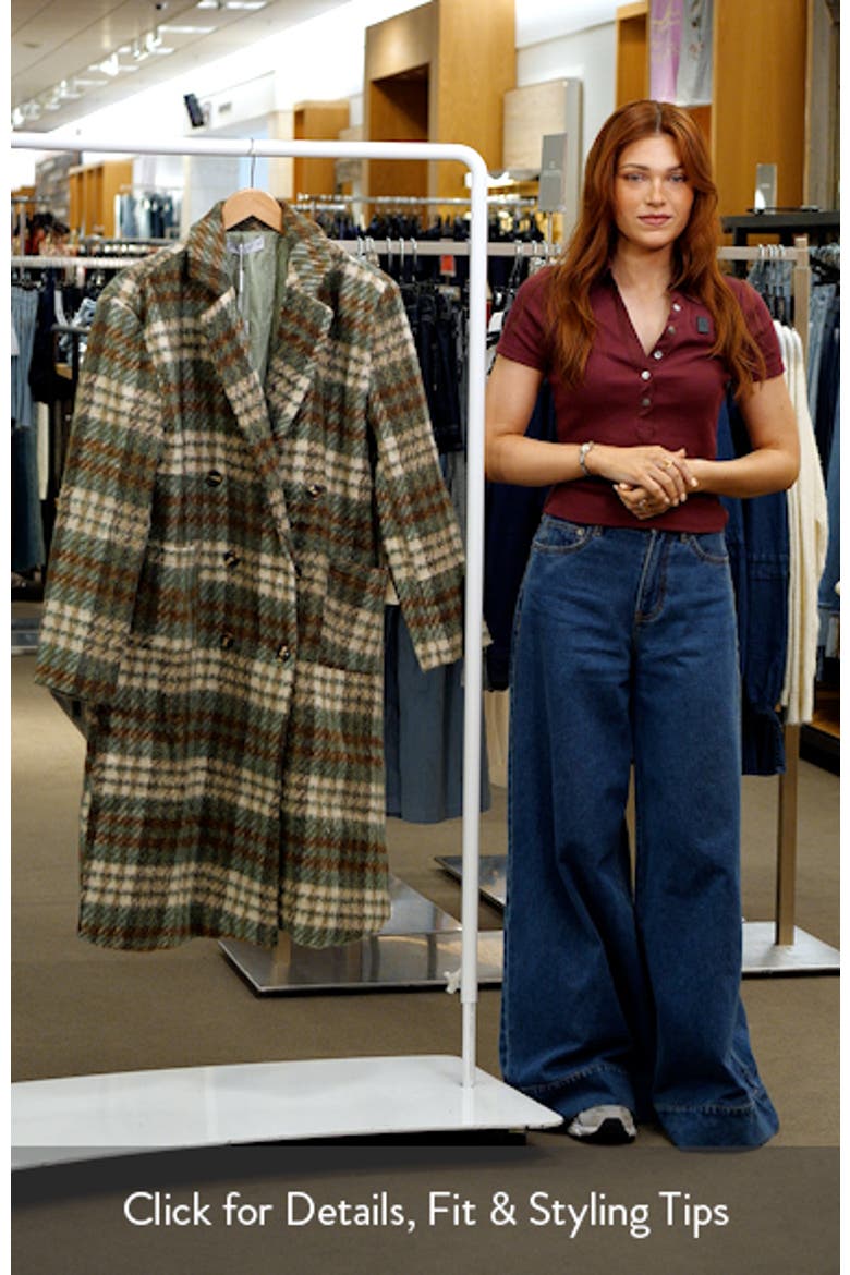 Anika Plaid Coat video