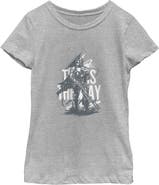 Star Wars: The Mandalorian and Grogu Girls Star Wars The Mandalorian and Grogu This Is the Way Painting T Shirt