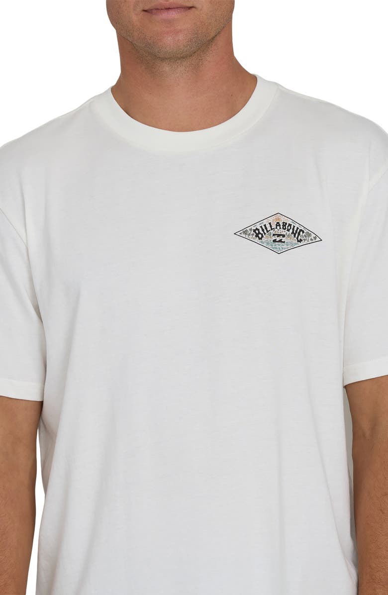 Billabong A/Div Arch Premium Graphic T-Shirt, Alternate, color, Off White