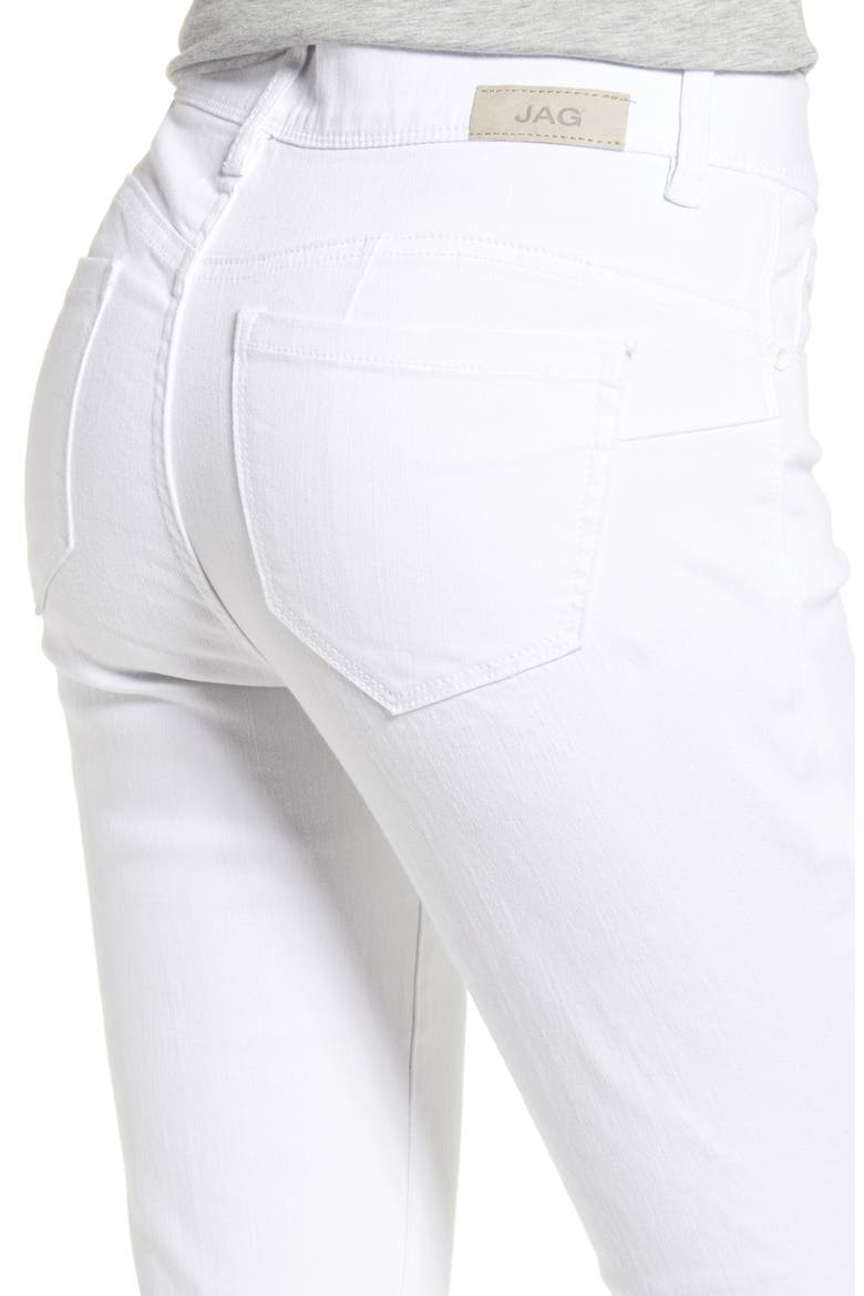 Jeans Gloria High Waist Flare Jeans, Alternate, color, WHITE