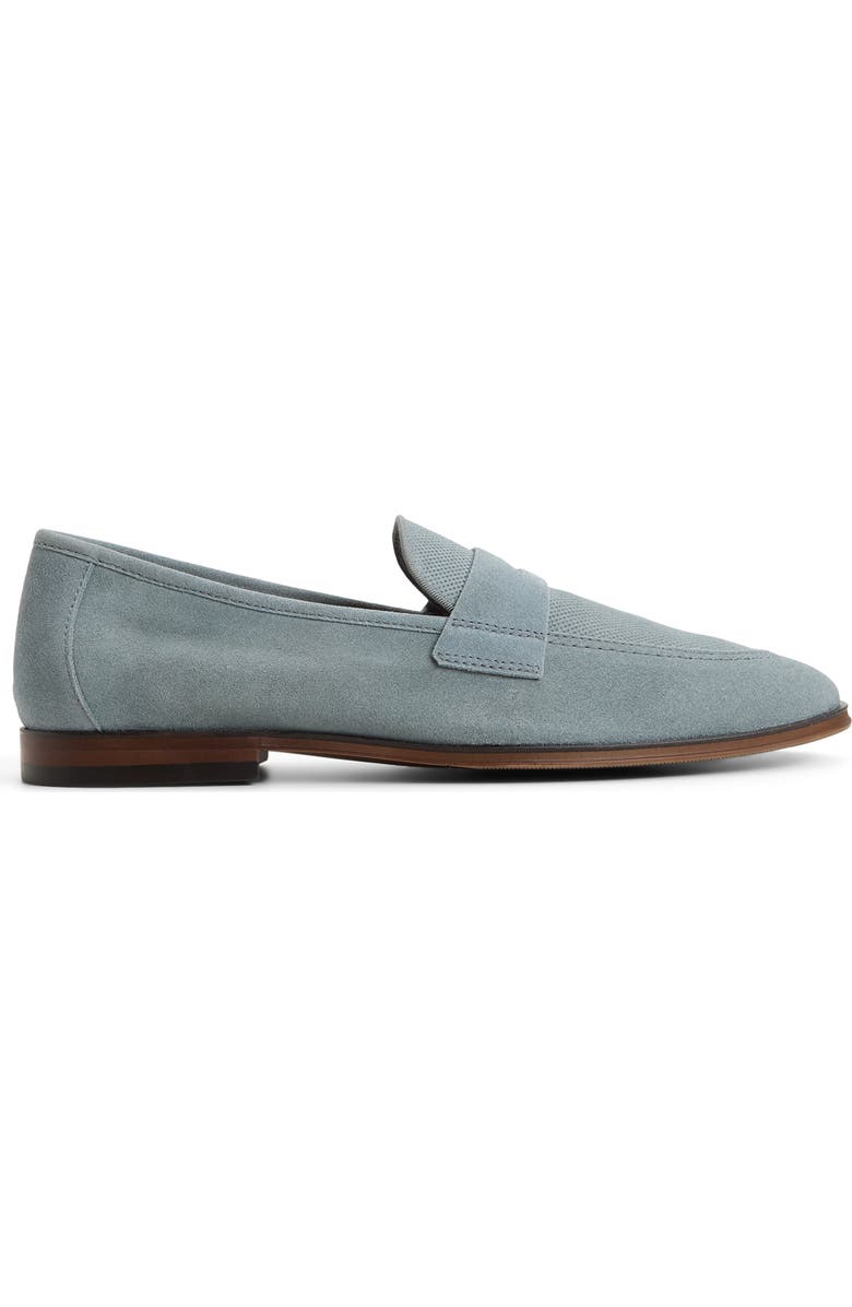 ALDO Garret Penny Loafer, Alternate, color, Light Blue