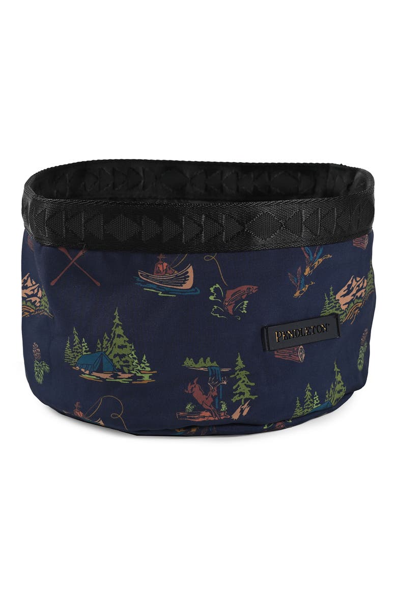Travel Pet Bowl, Alternate, color, CANOE CLUB