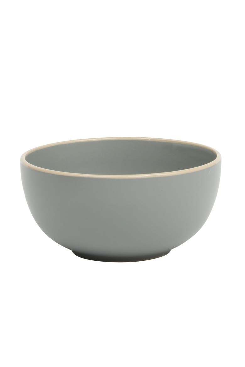 Rockaway 12-Piece Stoneware Dinnerware Set, Alternate, color, Matte Grey