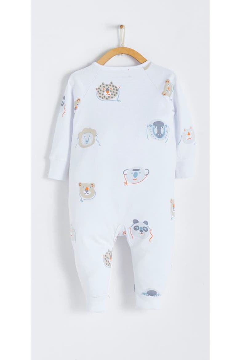 Wild Zip Footless Pajama for Infant, Alternate, color, Full Print