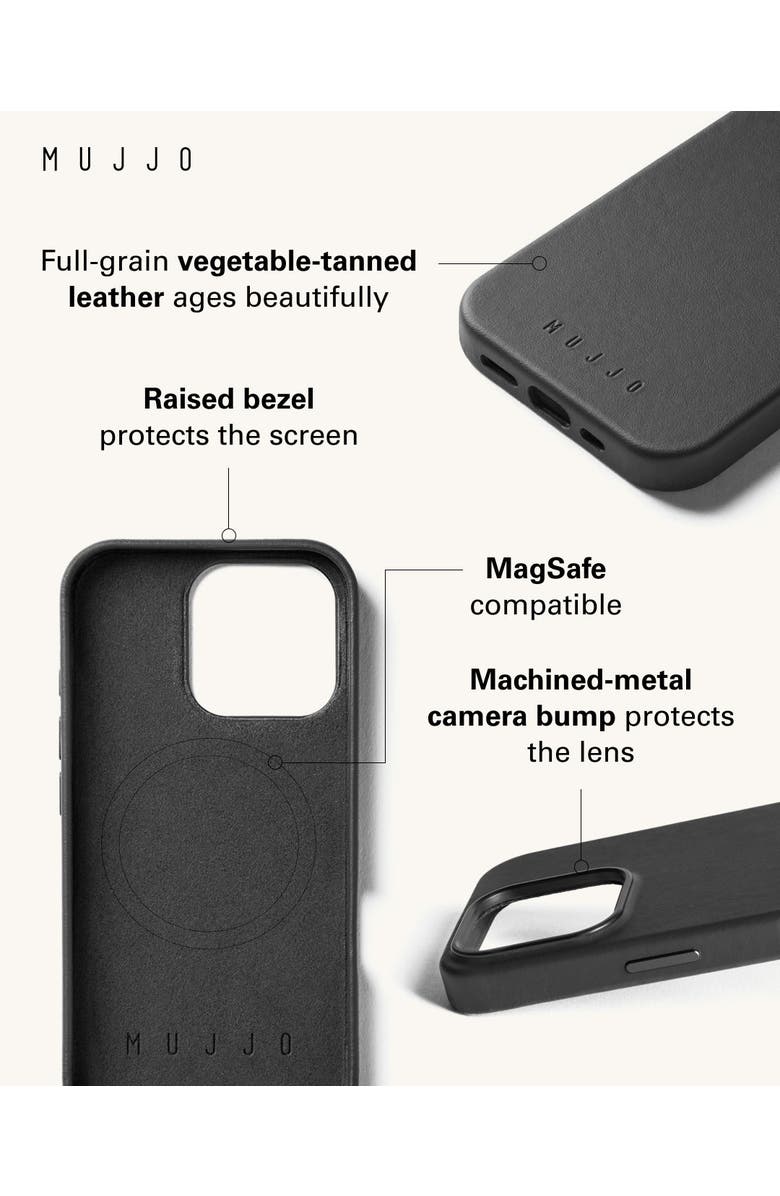 MUJJO iPhone 16 Pro Leather Case, Alternate, color, 