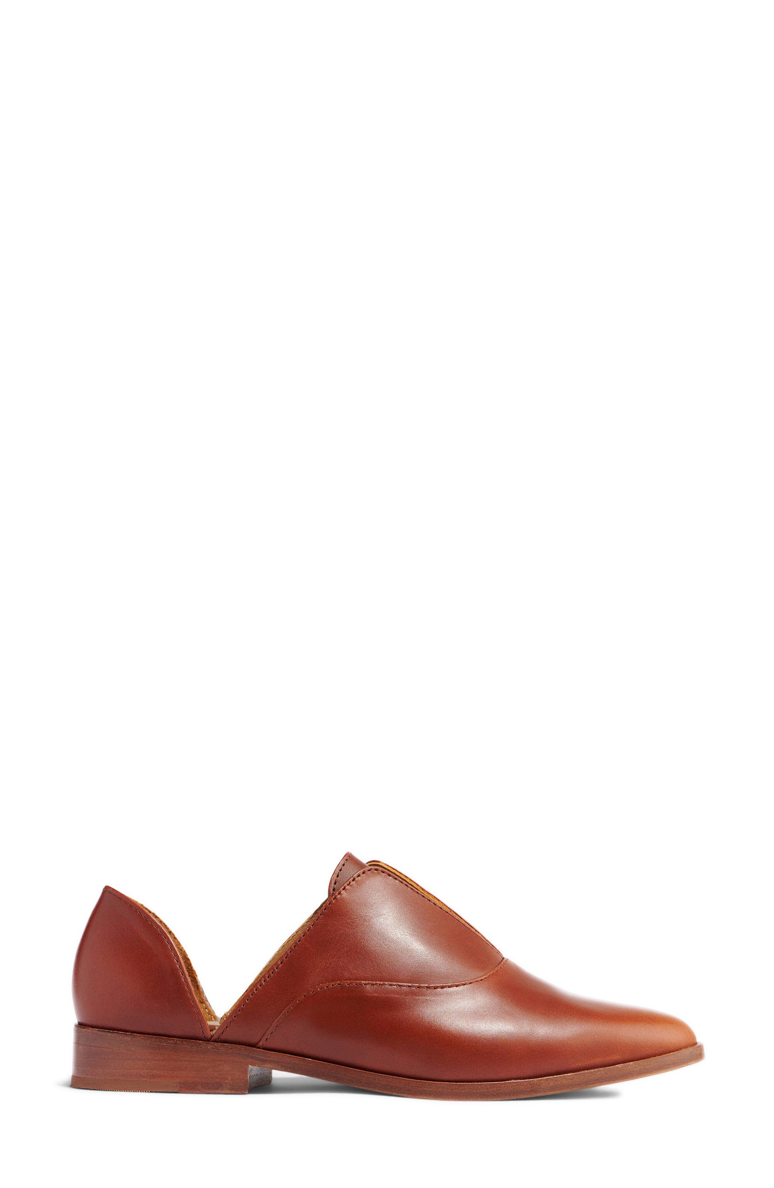 Emma d'Orsay Loafer, Alternate, color, BRANDY