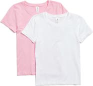 YOGALICIOUS Miranda 2-Pack Fitted Crewneck T-Shirts