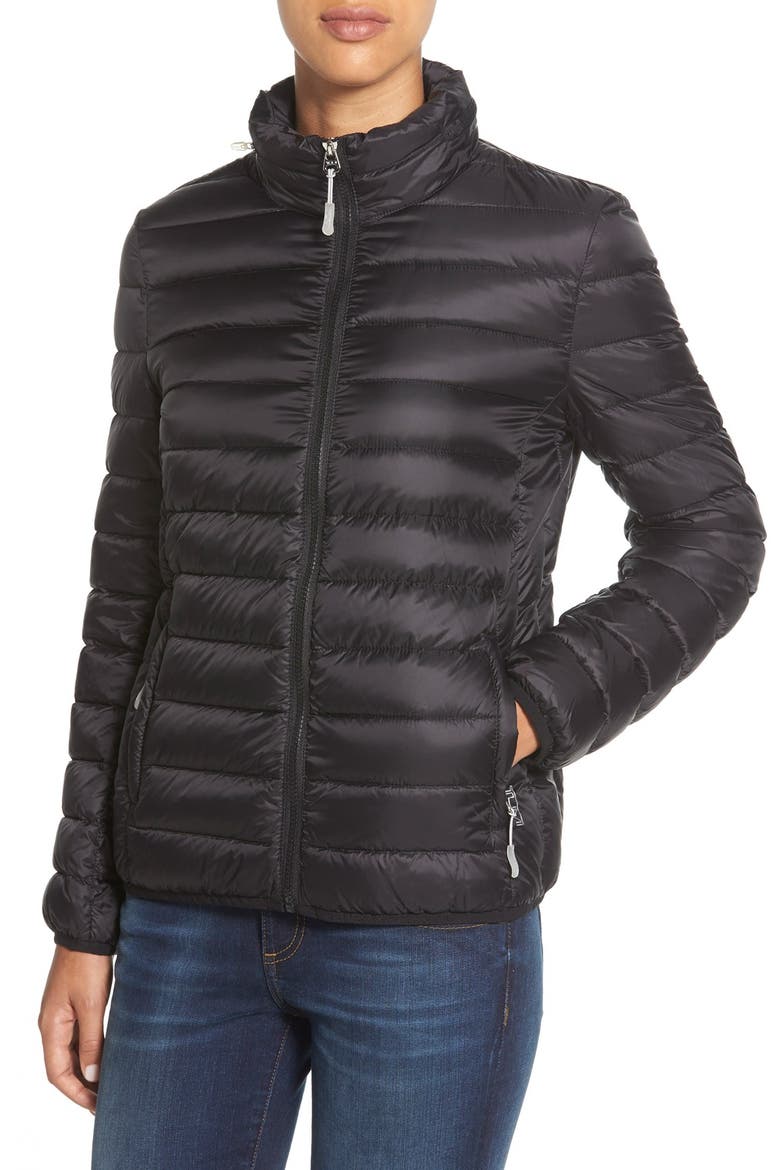 Pax on the Go Packable Quilted Jacket, Alternate, color, BLACK
