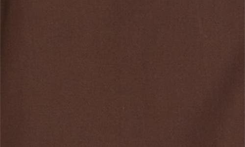 Shop Sporty And Rich Sporty & Rich Src Oversize Cotton Poplin Button-up Shirt In Chocolate