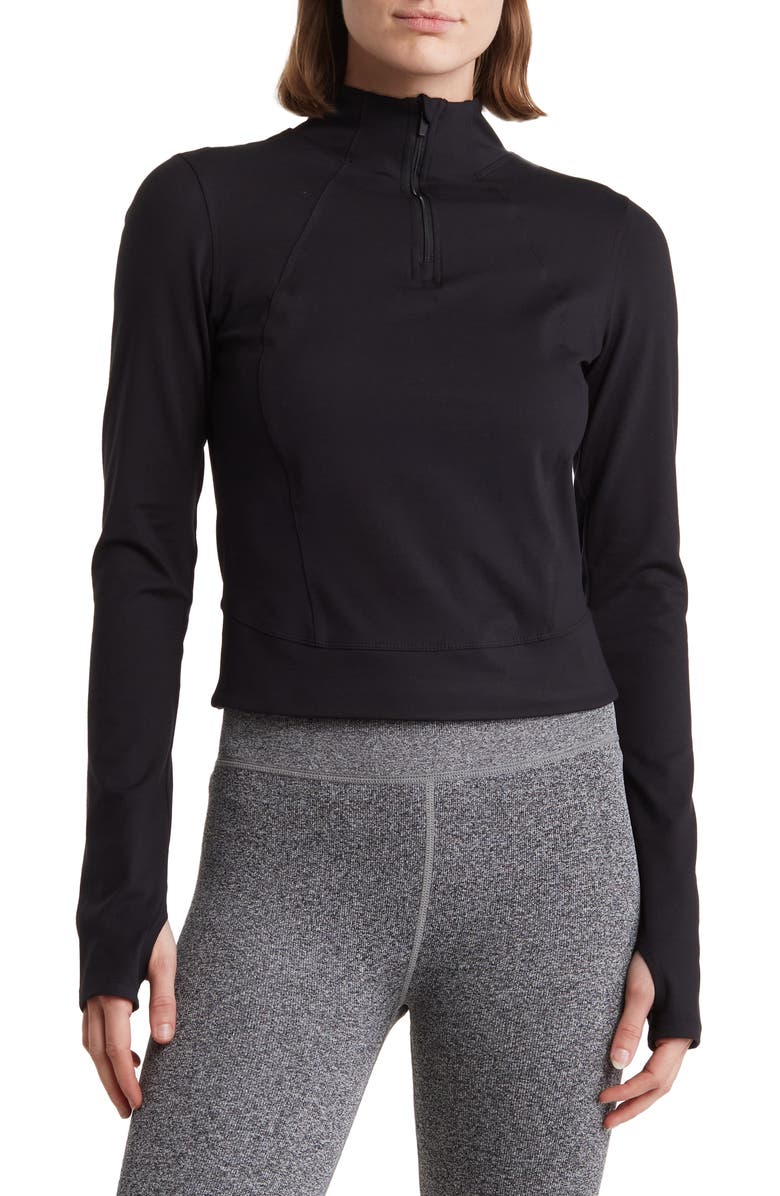 YOGALICIOUS Lux Crosstrain Half Zip Jacket, Main, color, 