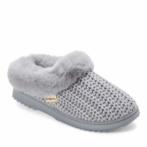 Hannah Festive Knit Clog Slipper (Women)