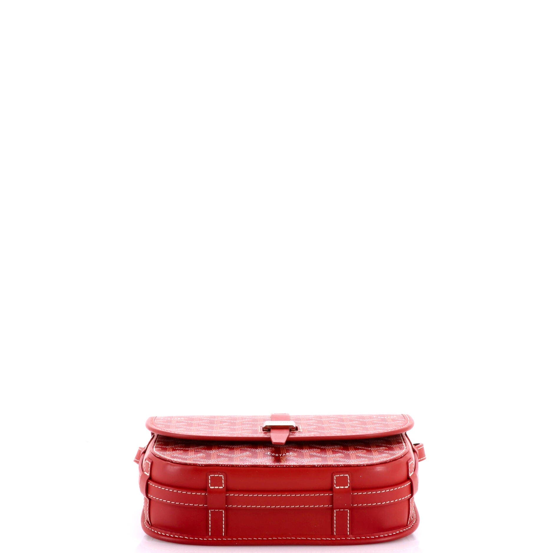 Belvedere II Messenger Bag Coated Canvas PM, Alternate, color, Red