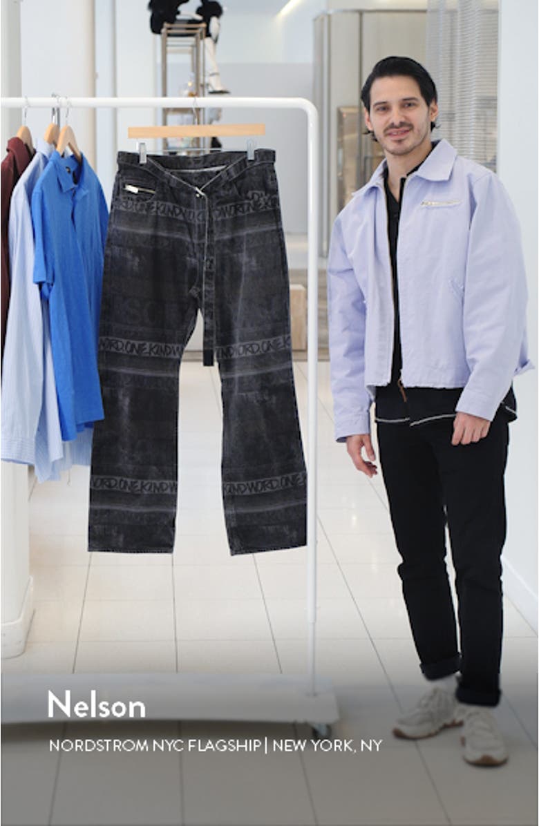 x Eric Haze Belted Jeans, sales video thumbnail